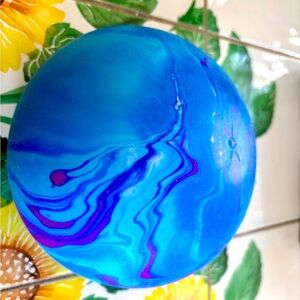 Giant, gorgeous blues, stress ball!​